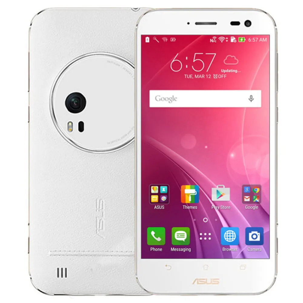 Оригинальный ASUS ZenFone Zoom ZX551ML 4G кожаный чехол Intel Atom Z3580 2 3 ГГц 4 Гб 64 5 дюймов