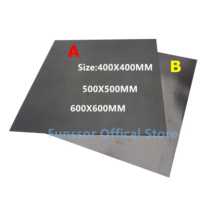 Funssor Large Printing Size Magnetic Print Bed Tape Print Sticker Build Plate Tape Flex Plate System tape print chain bag
