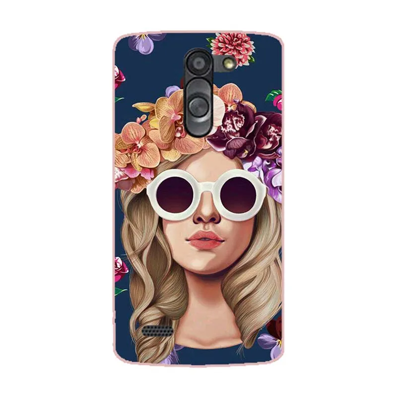 Мягкий чехол для LG L Bello D331 D335 Prime D337 задняя крышка силиконовый красивый мультяшный