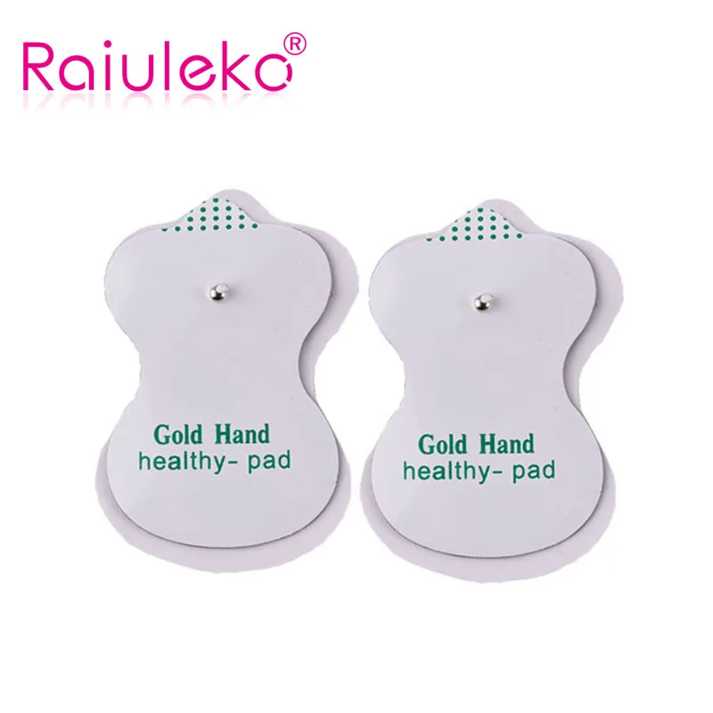 10 Pcs Electrode Pads for Tens Acupuncture Therapy Pad for Slimming Electric Body Machine Massager Adhensive Gel Pad Health Care