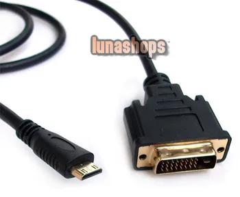 LN002146 Mini HDMI Male to DVI DVI-D 24+1 Male Cable Adapter Converter For Camera DV Phone LN002146 Mini HDMI Male to DVI DVI-D 24+1 Male Cable Adapter Converter For Camera DV Phone