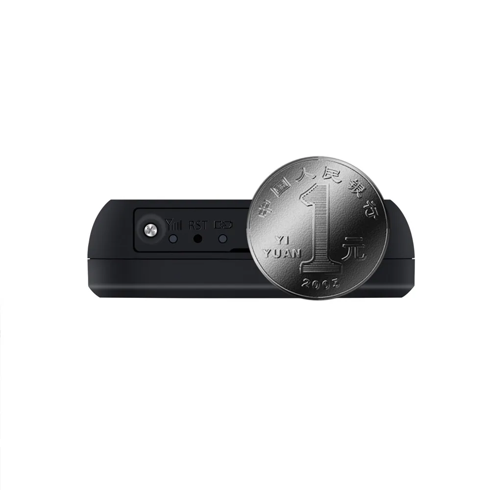 Auto Tracker Pet IP66 Wasserdicht Pet GPS Tracker Realtime-Tracking Low Alarm haben eine blau krage