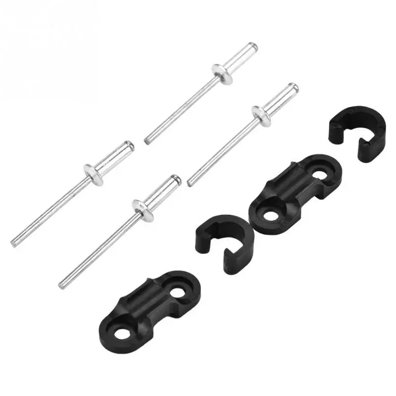 2pcs Aluminium Alloy Housing Cables Guide clips Adapter For Bike