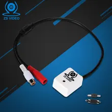 ZSVEDIO мини аудио микрофон Микрофон для безопасности и защиты/видеонаблюдения/Камеры Скрытого видеонаблюдения/IP Камера