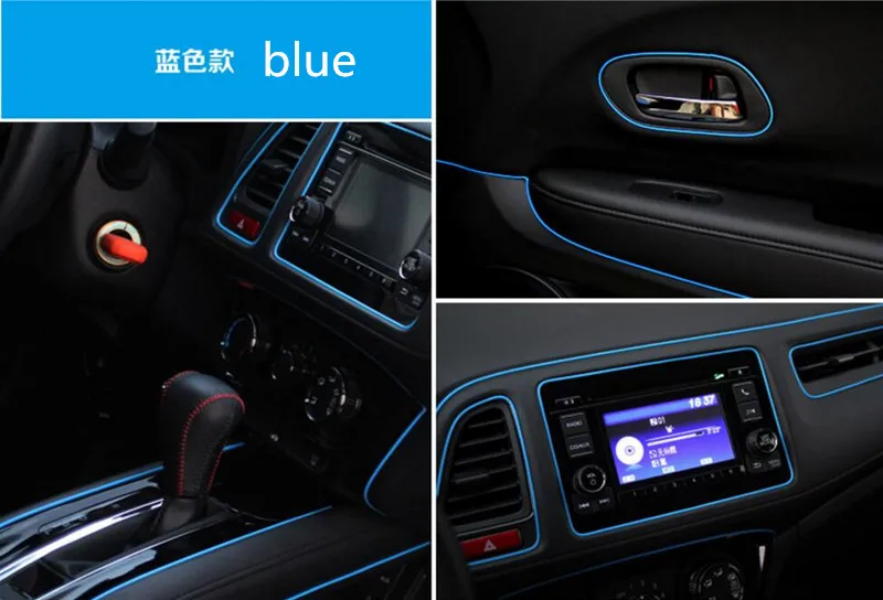 Автомобильные наклейки для внутренней отделки Tata Aria Bolt Indica Sedan цвета индиго Mint Nano