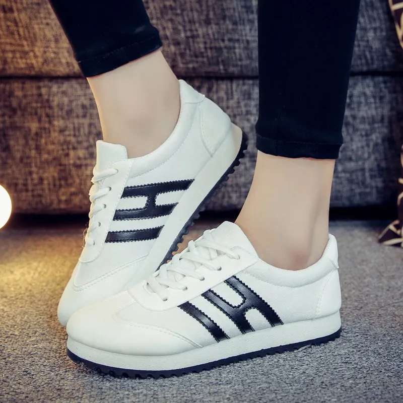 

Women Sneakers 2018 Fashion Women Shoes Sneakers Ladies Lace-up Breathable Casual Shoes Breathable Canvas Shoes Women