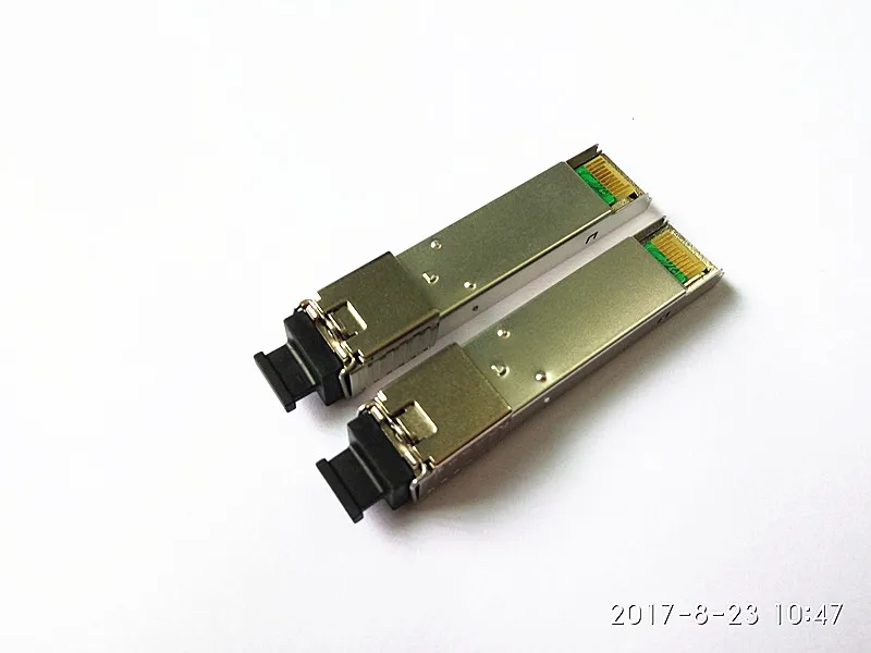 Разъем SC gigabit 5km DDM BIDI mini gbic sfp модуль 1 25G Otdr оптический трансивер для mikrotik