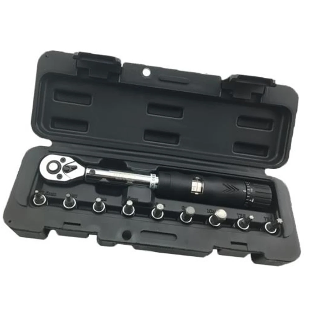 

Ratchet High Hardness Dual Way Adjust Torque Wrench Set Professional Spanner Repair Tool Box Packed Bicycle Quick Release