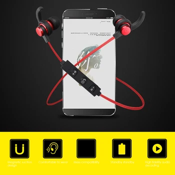 

SOONHUA Wireless Headphone BT 4.2 Handfree Call Stereo Earphone Earbuds Sport Headset Free Shipping