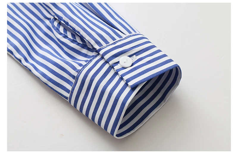 2018 Women's Shirt Loose Plaid Blouse Long Sleeve Spring And Summer New Embroidery Decorative Embroidery Shirt For Ladies D8A155 (3)
