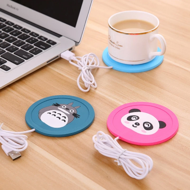 

Cartoon 5V USB Warmer Silicone Heater for Mug Coffee Hot Drinks Beverage Cup Mat Pad