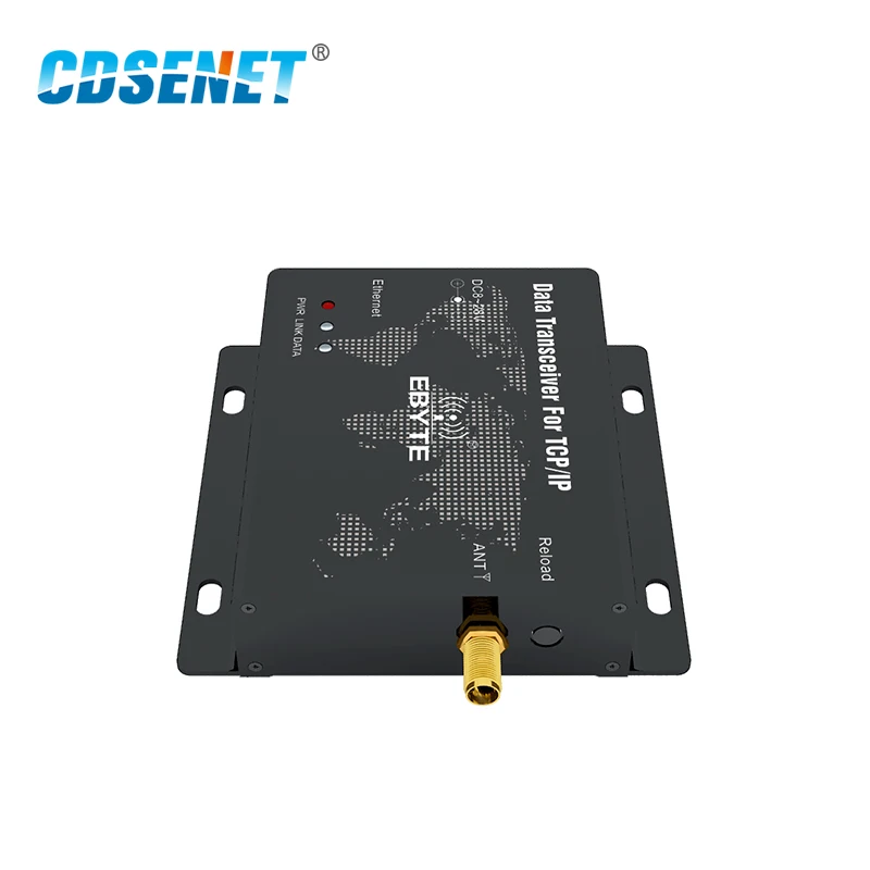 E90 DTU(900SL30 ETH) LoRa 868 мгц 915 30 дбм SX1268 Ethernet беспроводной модем прозрачный модуль