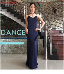 2018 Новый 3 вида цветов Танец живота этап платье без рукавов Для женщин Бальные Латинской платье для танцев конкурс платье для танцев