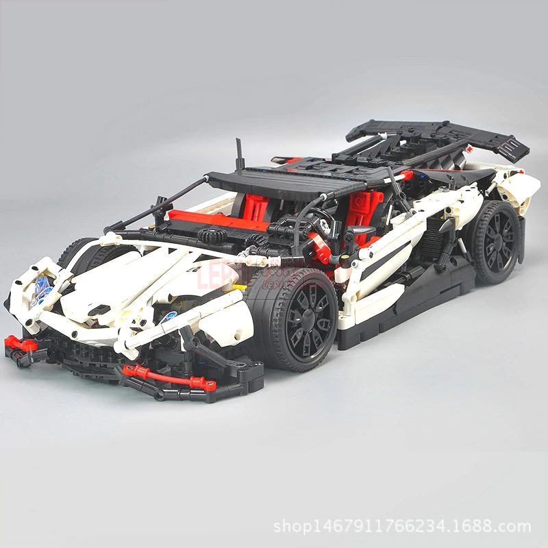 LP 23006 2838 шт. техника хэтчбек Тип R Sportscar гоночный автомобиль строительный блок кирпичная игрушка