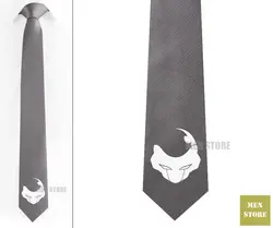Dragon Ball Z Frieza Для мужчин жаккардовые стройный узкий 2,3 "галстук 6 см галстуки Свадебная вечеринка жениха галстук, запонки LK068M