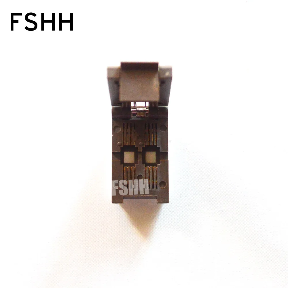 

FP-1.27-8-2 IC Test Socket/FP-1.27-8 FP8 SOP8 SOIC8 SO8 Burn-in Socket/IC Socket(Two placement/Flip test seat)