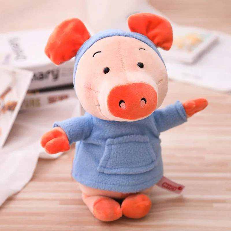 Мягкая плюшевая подушка Kawaii Love Pig 1 шт. 30 см мягкая с милым животным ручная грелка