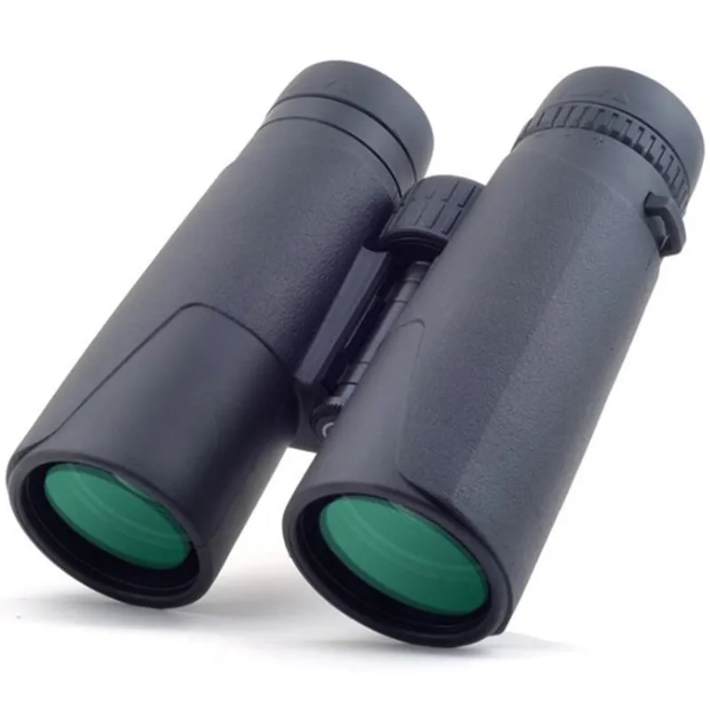 مناظير 10x42 12x42 عالية قوية BAK4 بريزم التكبير كبيرة يده تلسكوب lll للرؤية الليلية العسكرية HD المهنية الصيد