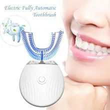 Smart Toothbrush 360 Degree Intelligent Automatic Blu-ray Teeth Whitening U Type Tooth Brush Waterproof Toothbrush USB Charge Smart Toothbrush 360 Degree Intelligent Automatic Blu-ray Teeth Whitening U Type Tooth Brush Waterproof Toothbrush USB Charge