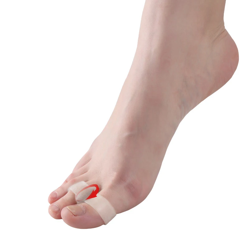 6Pair Hallux Valgus Pro Corrector Big Toe Concealer Thumb Silicone Toe Separator Finger Protector Remove Calluses Pedicure Tools