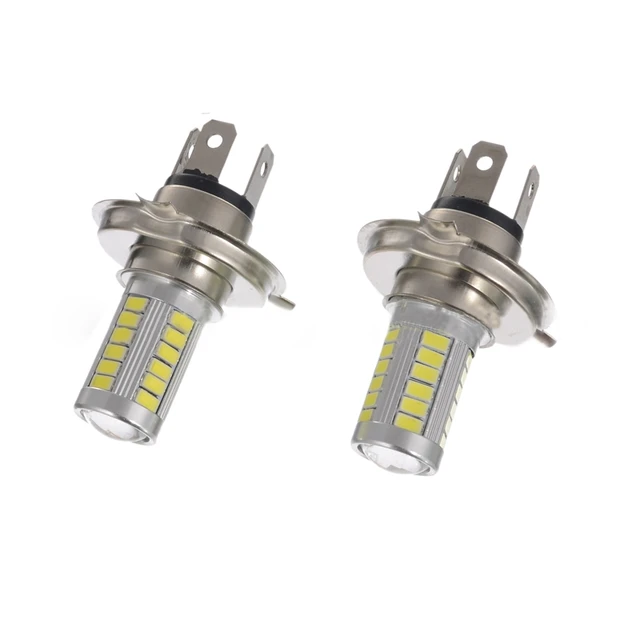 10 stks ac H4 LED 5630 33SMD Super Heldere Witte Auto Lichtbron ... 10 stks ac H4 LED 5630 33SMD Super Heldere Witte Auto Lichtbron ...
