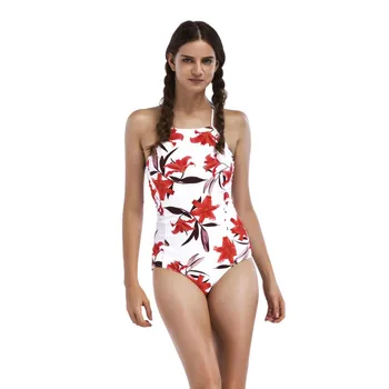 

Good! Women Athletic One Piece Swimsuit Training Sports Swimwear Suit One Piece Bathing Suits Monokini Beach Bathing Suit im im