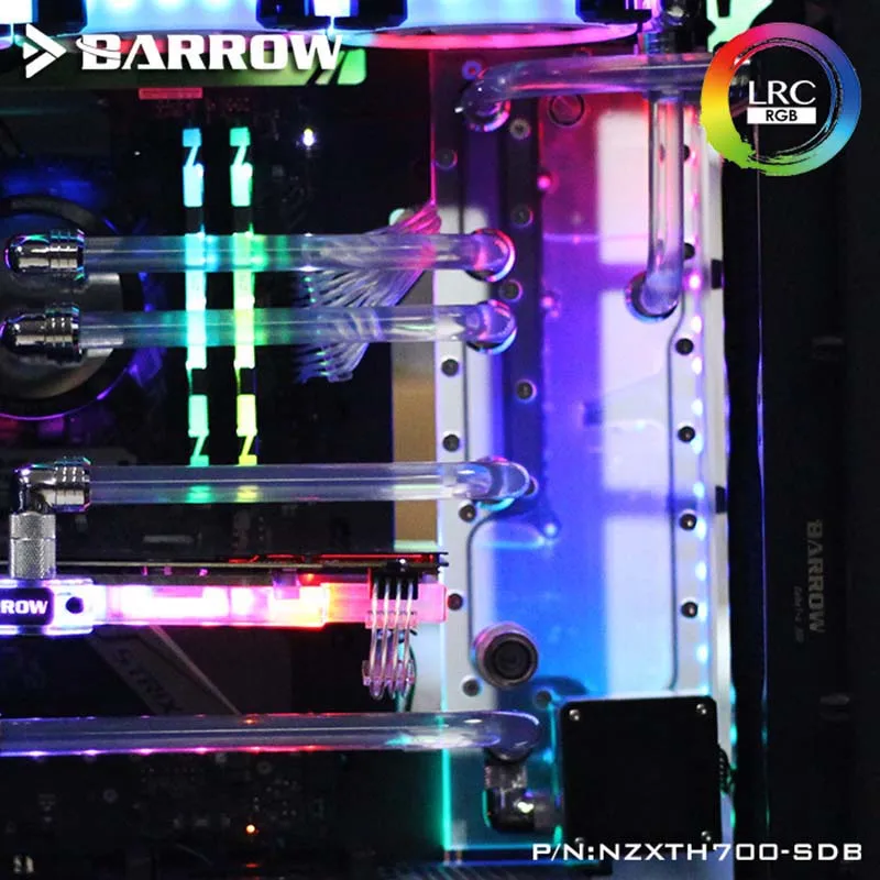 

Barrow waterway plate for NZXT H700 case LRC2.0 water cooler Building water channel integrated board