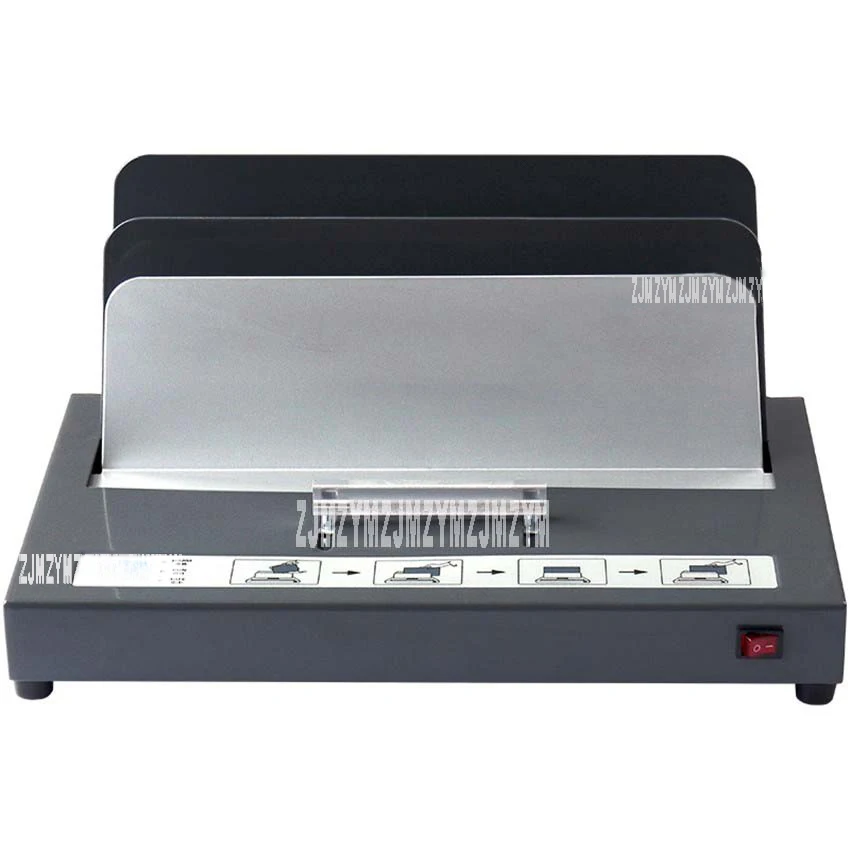 220 V/50 HZ الحرارية ماكينة تجليد TB-500E الكهرباء يربط 500 ملاءات A4 3 دقائق الاحماء مكتب ملزم طول A4/297 مللي متر