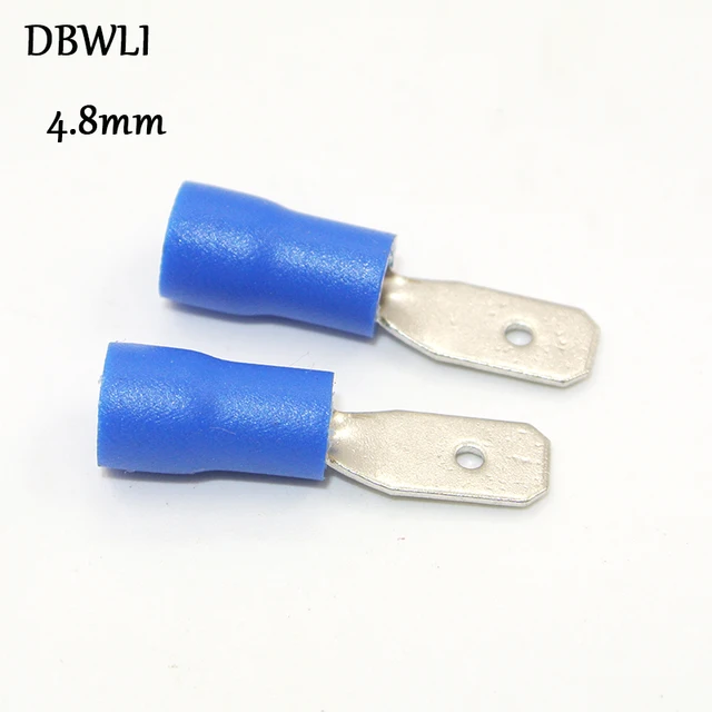 4.8mm blue male