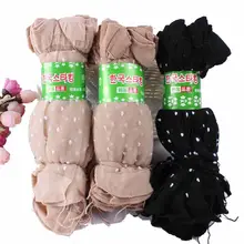 Лидер продаж тонкий кристалл шелковые носки 10 пар/лот Для женщин точка прозрачный короткие носки черный Кофе серый носки-невидимки