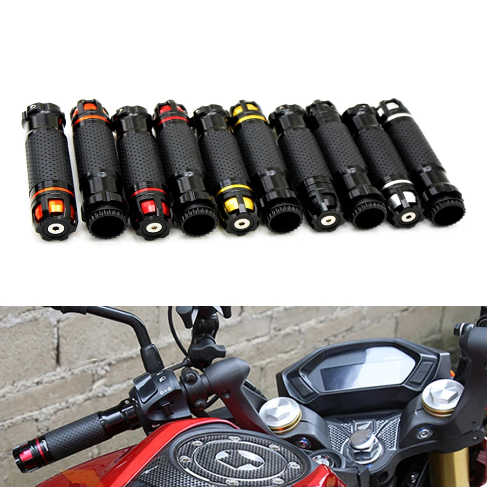 7/8 'དྷ мм руль мотоцикла ручка для ручки Honda CBR 600F 600RR 900RR 1000RR yamaha mt 07 mt09|Ручки