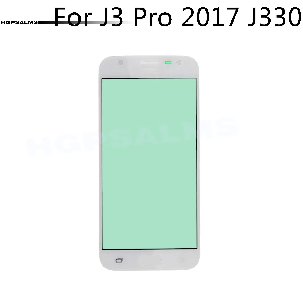 SAM250 For Samsung Galaxy J3 2017 J330 J3 Pro J300F J330DS J330G Front Screen Outer Glass Lens Touch Screen Outer Cover Panel Lens(2)