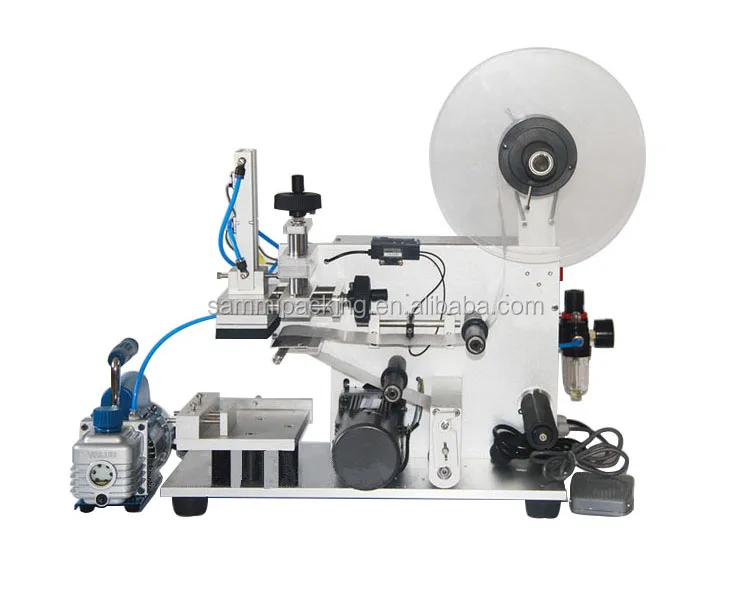  flat bottles labeling machine