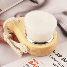 Мытье глубокое очищение мягкое волокно мягкая кисть для очистки дица массажер для лица Уход за кожей устройство для очистки пор щетка для ванны инструмент щетка для очистки лица