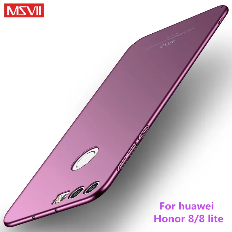Чехол для honor 8 чехол MSVII huawei 360 дюйма на весь корпус жесткий матовый гладкий из