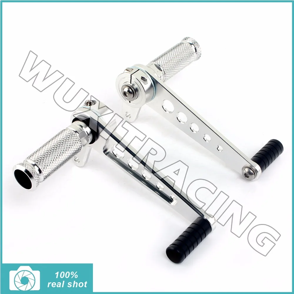 Universal CNC Cafe Racer Foot Rests Rearsets Footpegs for Yamaha RD350