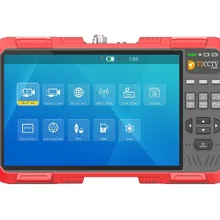7 дюймов 5 в 1 H.265 4 к HD IP CCTV Тест er монитор AHD CVI TVI CVBS камера тест 8MP ONVIF HDMI вход мультиметр Оптическое волокно