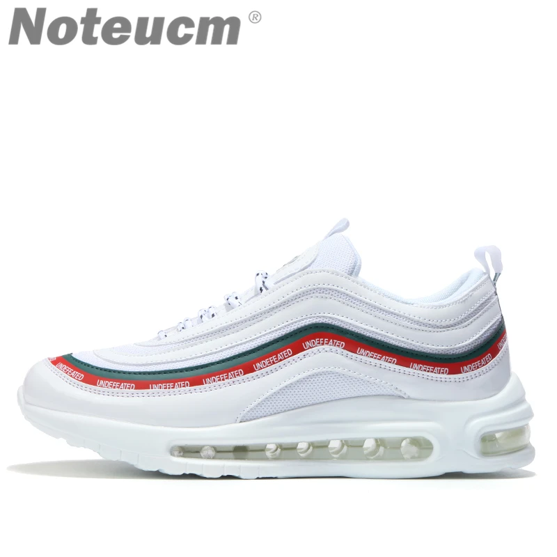 

2019 retro mesh Leather male shoes summer men's white black high platform sneakers men basket femme Krasovki Footwear 97 chunky