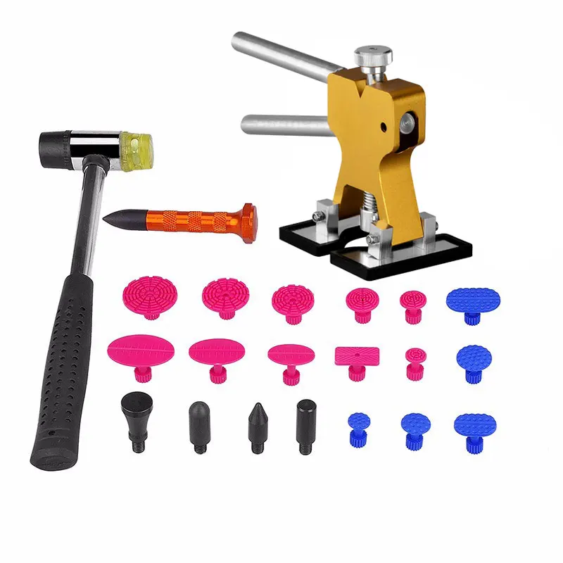 PDR Tools Paintless Dent Repair Tools PDR Glue Dent Tabs Hammer Knock Down Pen Hand Tool