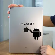 Andriod Robot Humor Tablet PC Laptop Decal Sticker for iPad 1/2/3/4/Air/mini/Pro7.9″ / 9.7″ / 12.9″ Art Notebook Sticker Skin