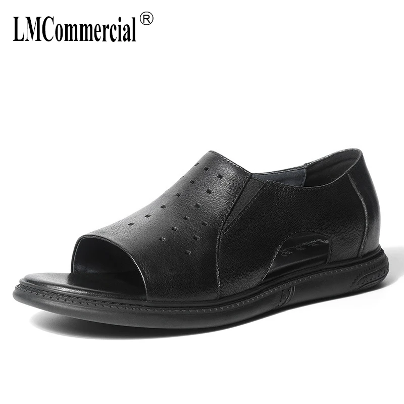 

Summer men's sandals Genuine leather sandals Rome sandals male Sneakers Men Slippers Flip Flops casual Shoes beach outdoor