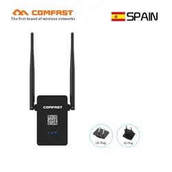 COMFAST 5 ГГц Wi-Fi ретранслятор 750 Мбит/с 802.11ac двухдиапазонный беспроводной маршрутизатор extender антенны Wi-Fi сигнала Усилители домашние Booster Wi-Fi