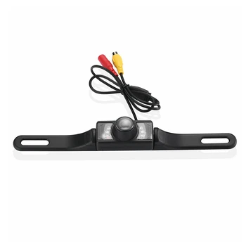 

Car Reverse Backup Parking 7 LEDS HD Car Rear View Camera in EU European License Plate Frame Night Vision Waterproof Ip68