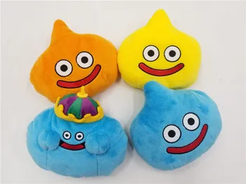 

Dragon Quest Smile Slime King Slime Plush Coin Bag / Card Holder 4pcs