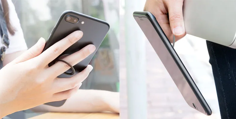 Мини ультра тонкий палец кольцо подставка для мобильного телефона держатель для iPhone X 8 7 6 6s Plus Xs XR, кольцо держатель для телефона Автомобильный держатель
