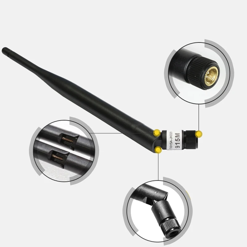 915 МГц антенна sma с высоким коэффициентом усиления 6dbi OMNI SMA Мужская 19 5 см радио