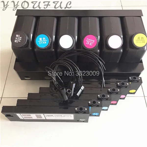Система непрерывной подачи чернил UV Bulk СНПЧ в сборе 6 + для струйного принтера Epson