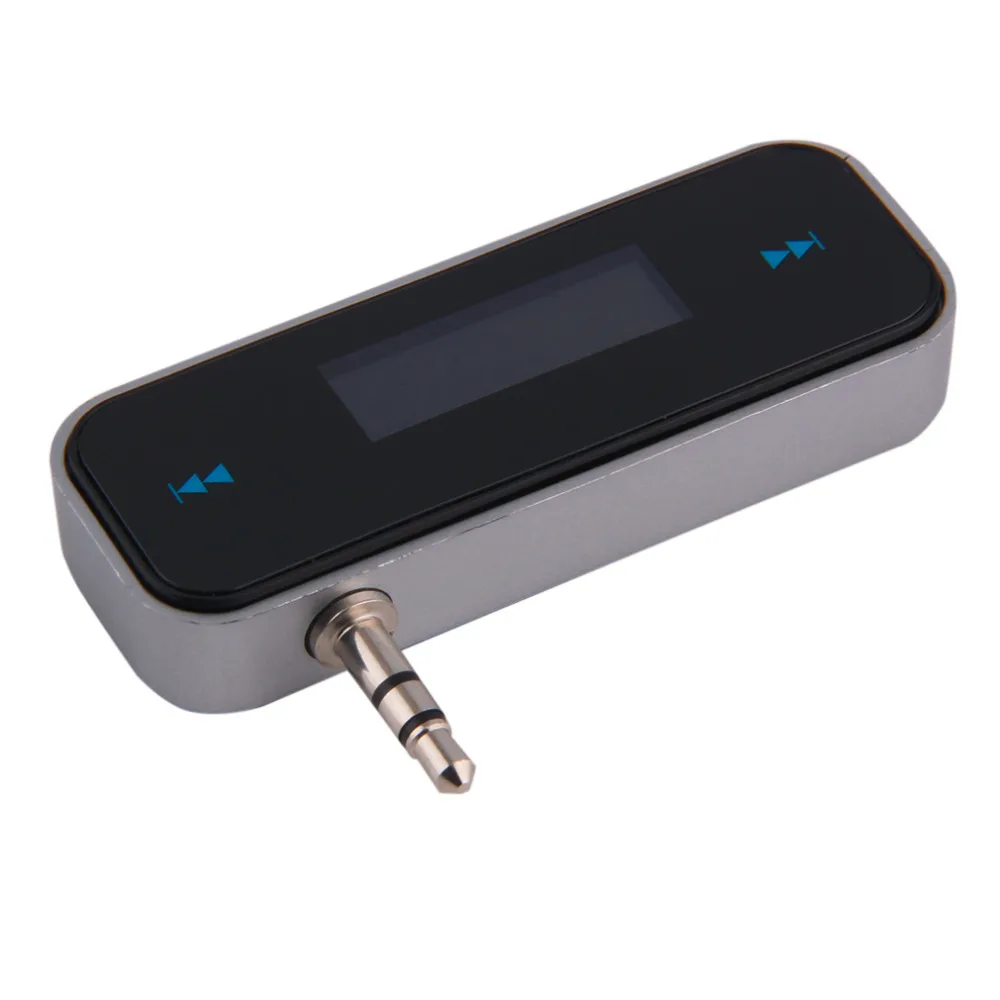 NewUniversal 3.5mm Wireless Mini Car FM Transmitter Kit Music FM With USB Cable for iPod/iPad/iPhone 4 4S 5 5S 6 6S for Samsung
