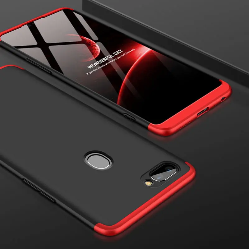 Защитный чехол 3-в-1 для OPPO Realme 2 полноразмерный чехол-накладка Realme2 жесткий |