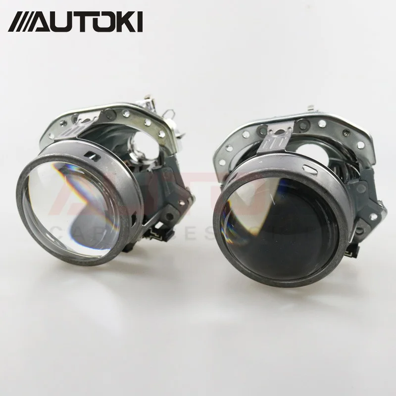 Autoki G4 EVOX-R HID Биксеноновые линзы проектора для AUDI A6L C5 A8 A4 B6/BMW E39/Ford Fiesta/Benz ML W163/Lancer EvoX-R/Passat B6